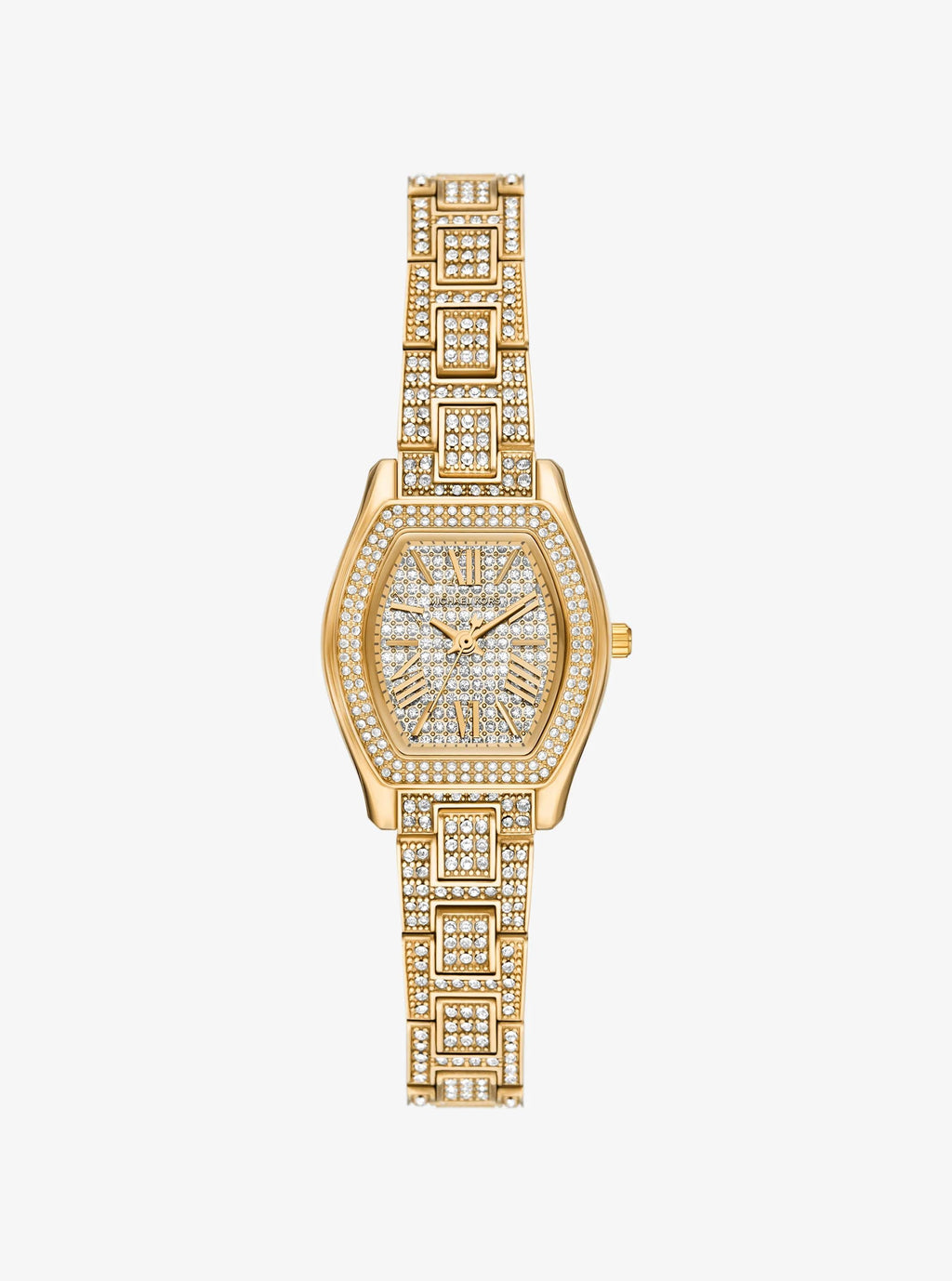 Petite Chelsea Pavé Gold-Tone Watch