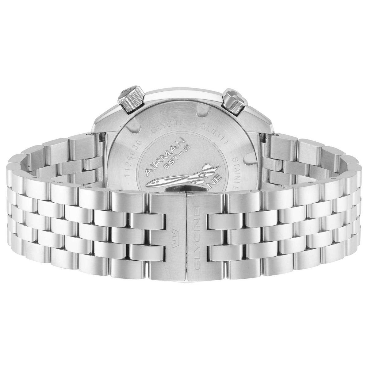 Glycine Men's Airman SST GMT 43mm Automatic Watch