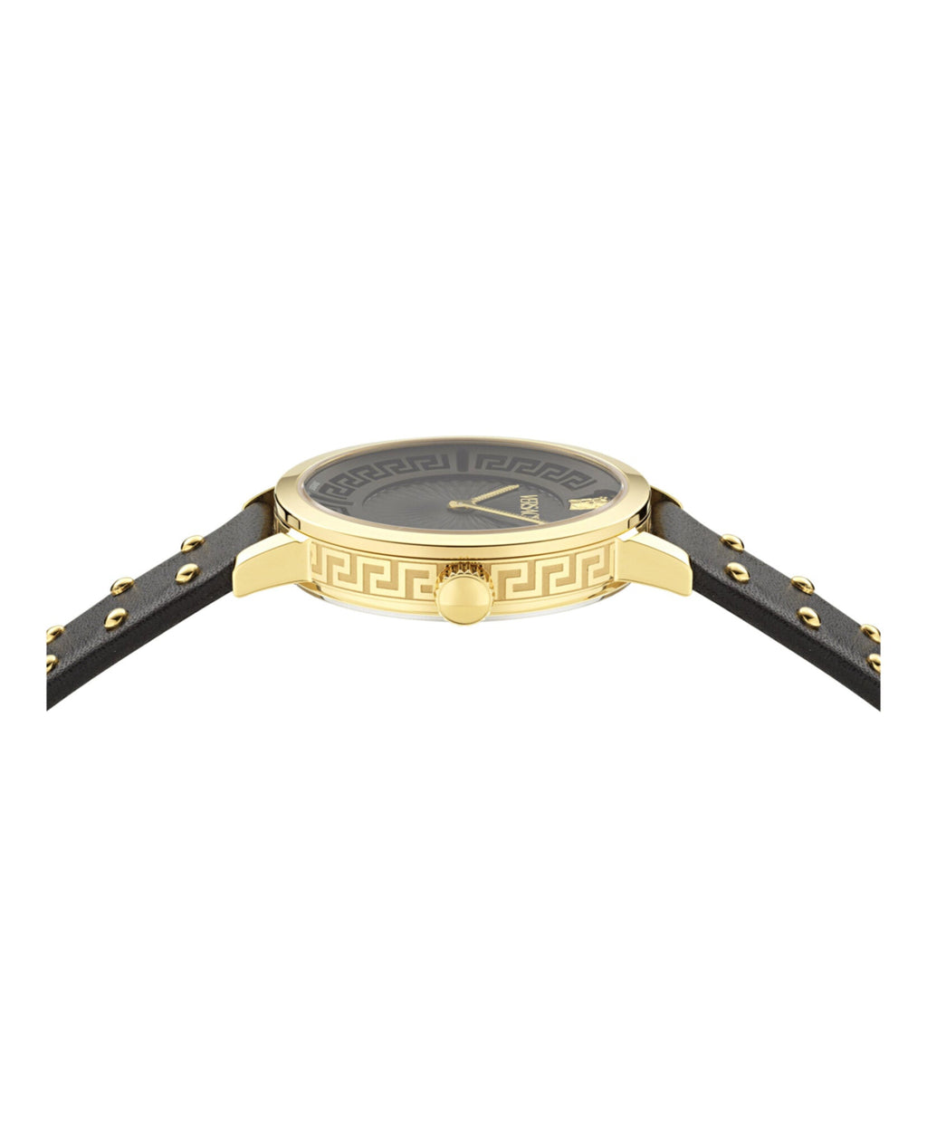 Greca Fortuna Leather Watch