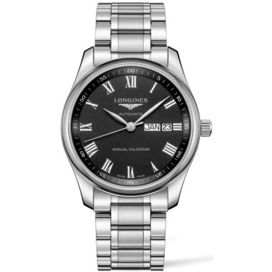 Longines Master Collection Automatic 40mm Black Dial Stainless Steel Men's Watch L2.910.4.51.6