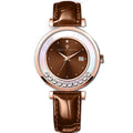 Christian Van Sant Women's Bria Brown Dial Watch