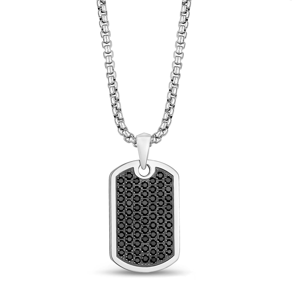 Iced Out Dog Tag