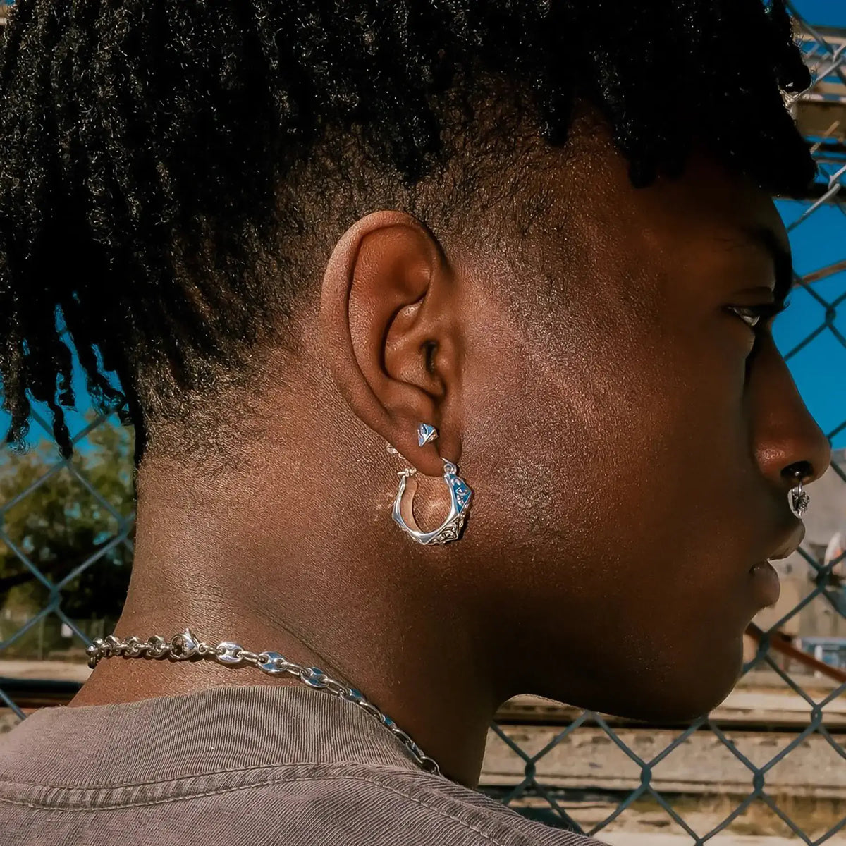 ASTROLOGY STUD EARRING