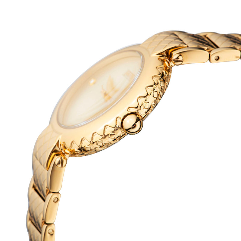 Ferre Milano Women's Champagne Dial Stainless Steel Watch