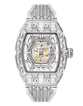 Crypto King Hexagon ICE BREAKER Watch
