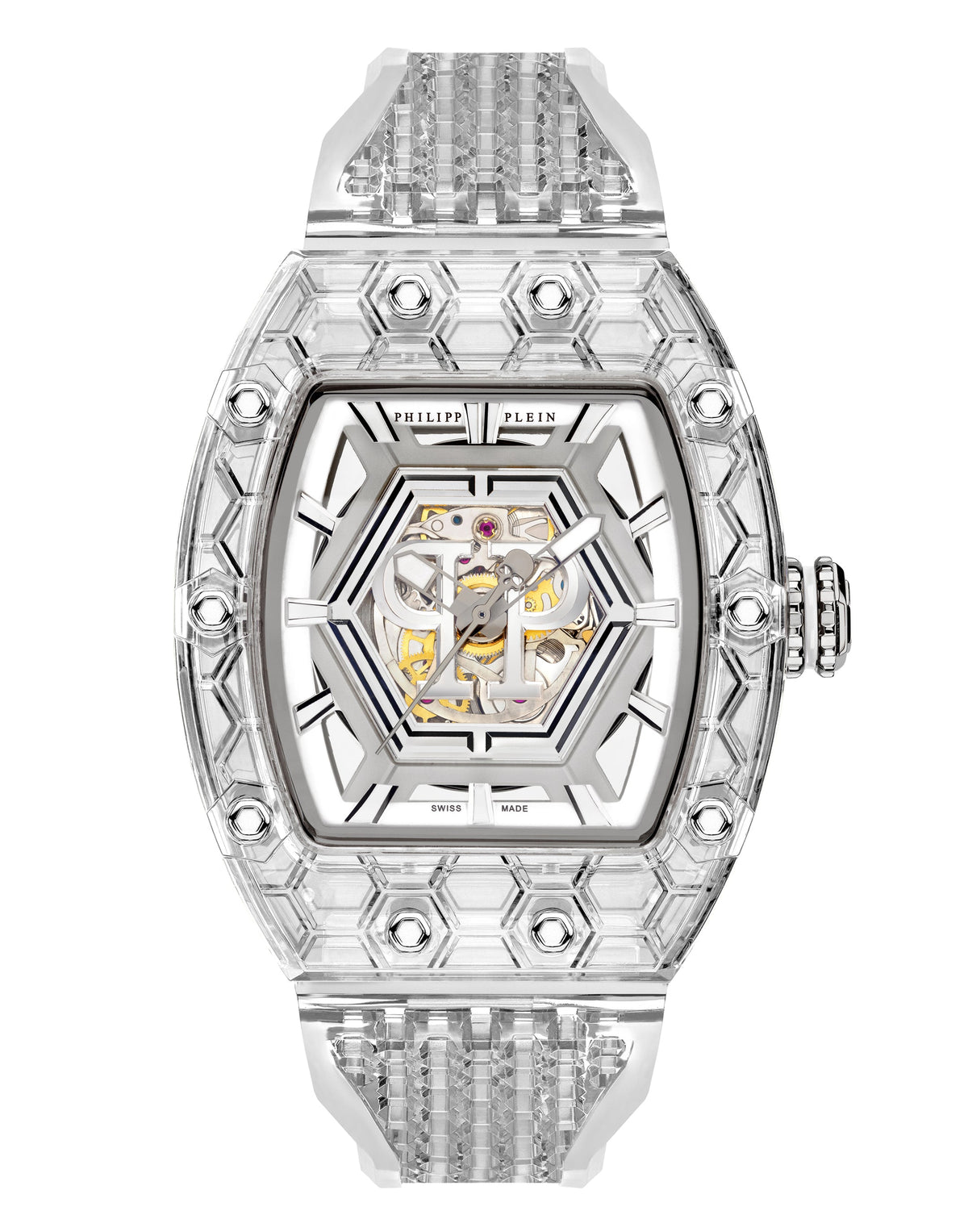 Crypto King Hexagon ICE BREAKER Watch