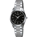 Casio Women’s Black Dial Stainless Steel Watch - LTP-1274D-1A