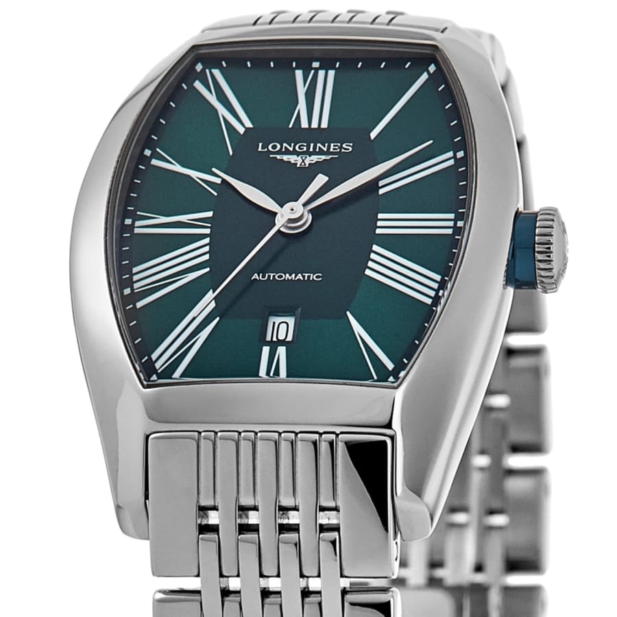 Longines Evidenza Automatic Green Dial Stainless Steel Women's Watch L2.142.4.60.6