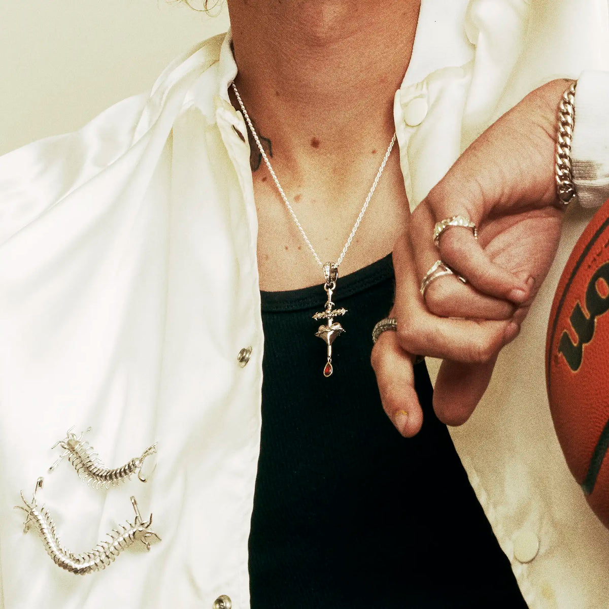 STERLING SILVER ROPE CHAIN