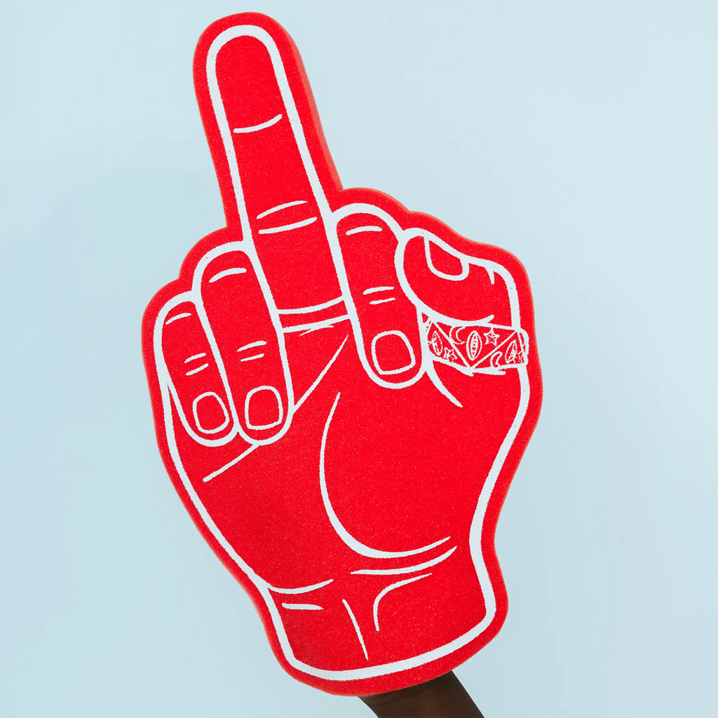 F**K OFF FOAM FINGER