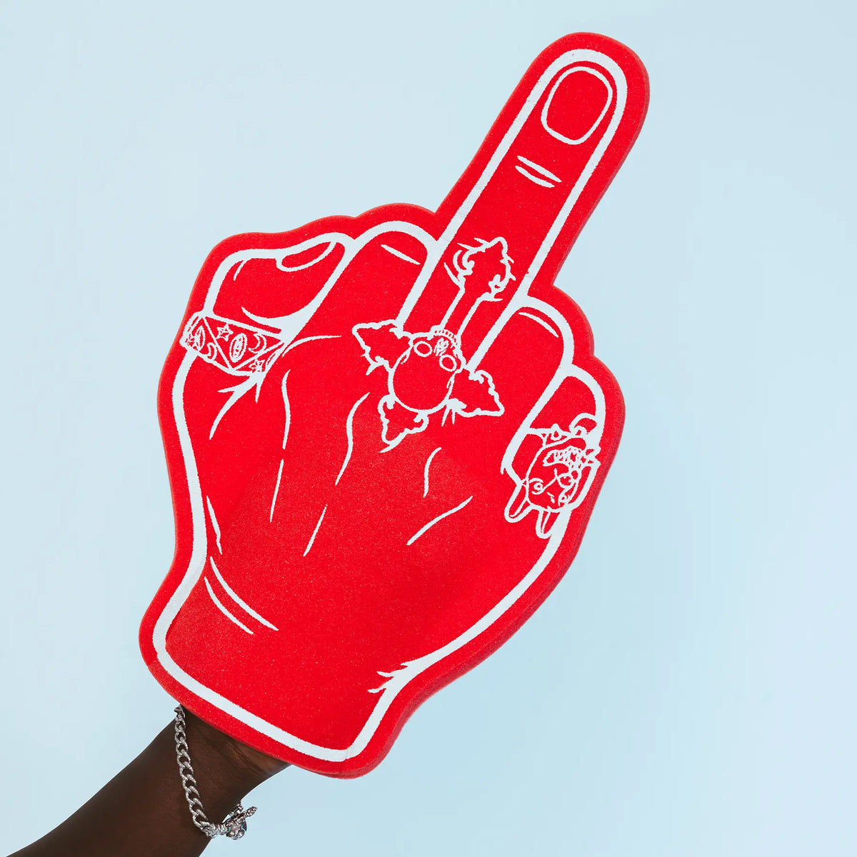 F**K OFF FOAM FINGER