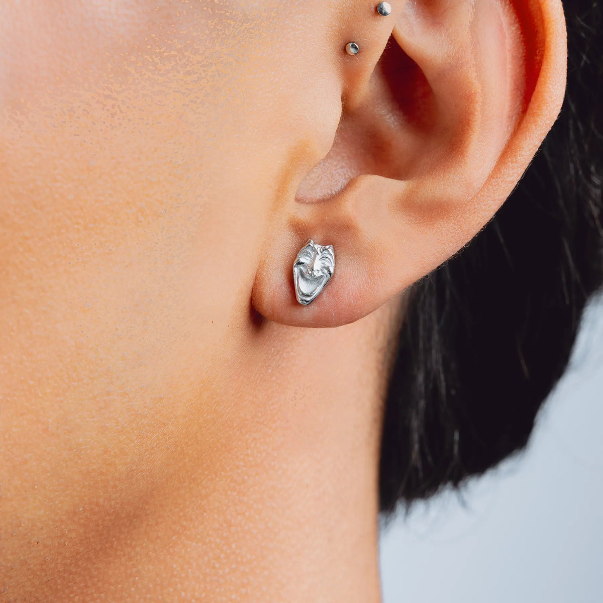 LAUGH NOW, CRY LATER STUD EARRINGS