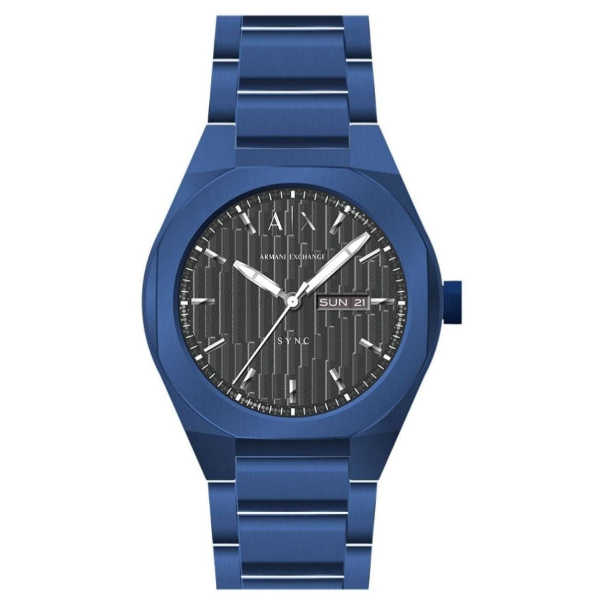 Armani Exchange Men's Sync Black Dial Watch