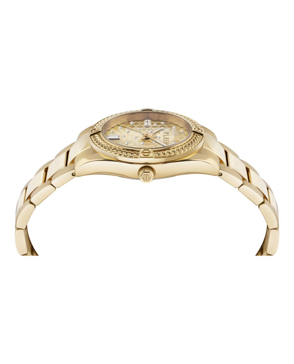 Plein Icon Chain Crystal Watch