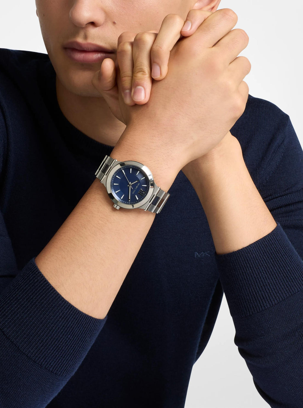 Oversized Billie Silver-Tone Watch