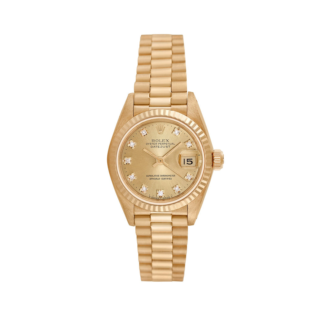 Pre-owned Rolex Ladies President