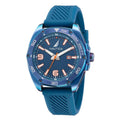 Nautica Tin Can Bay Blue Silicone Mens Watch