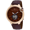 Christian Van Sant Men's Cyclone Automatic Brown Round 46mm