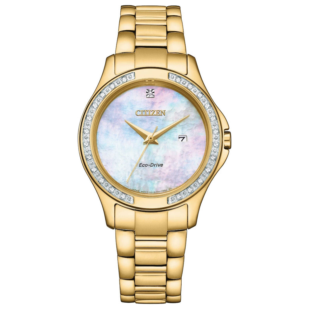 Citizen Women's Classic 32mm Solar Powered Quartz Eco-Drive Watch EW2642-59D