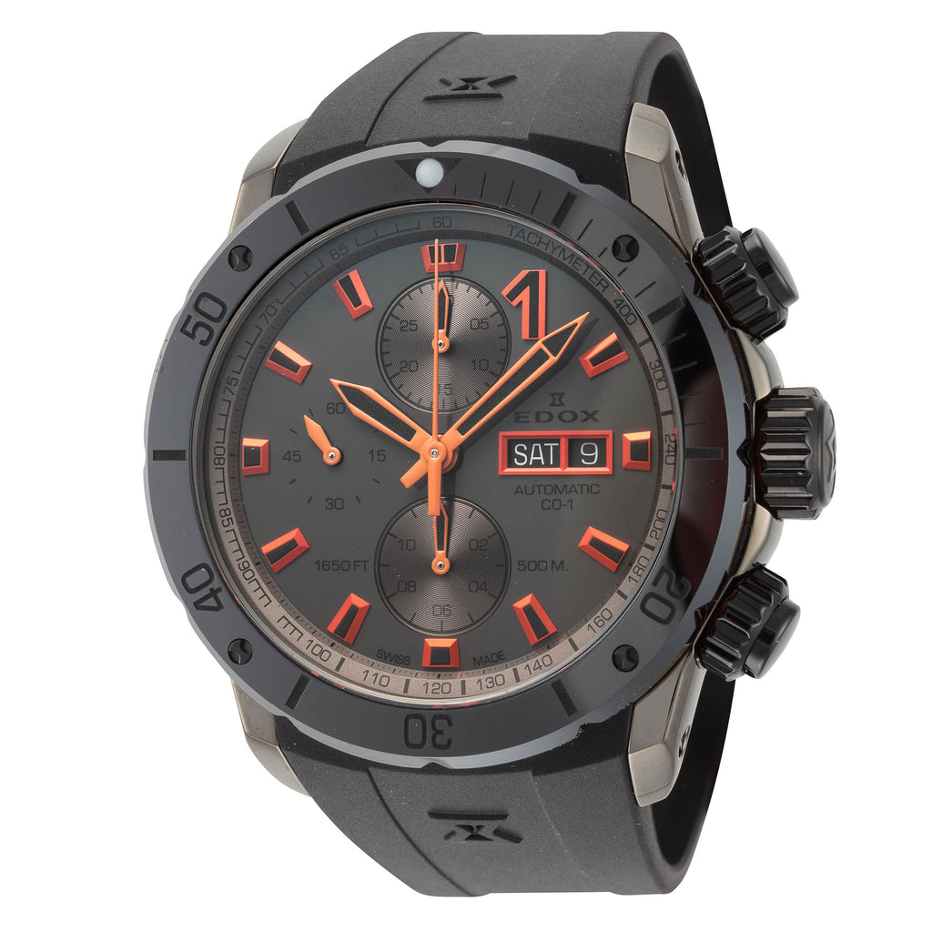 Edox Men's CO-1 45mm Automatic Watch