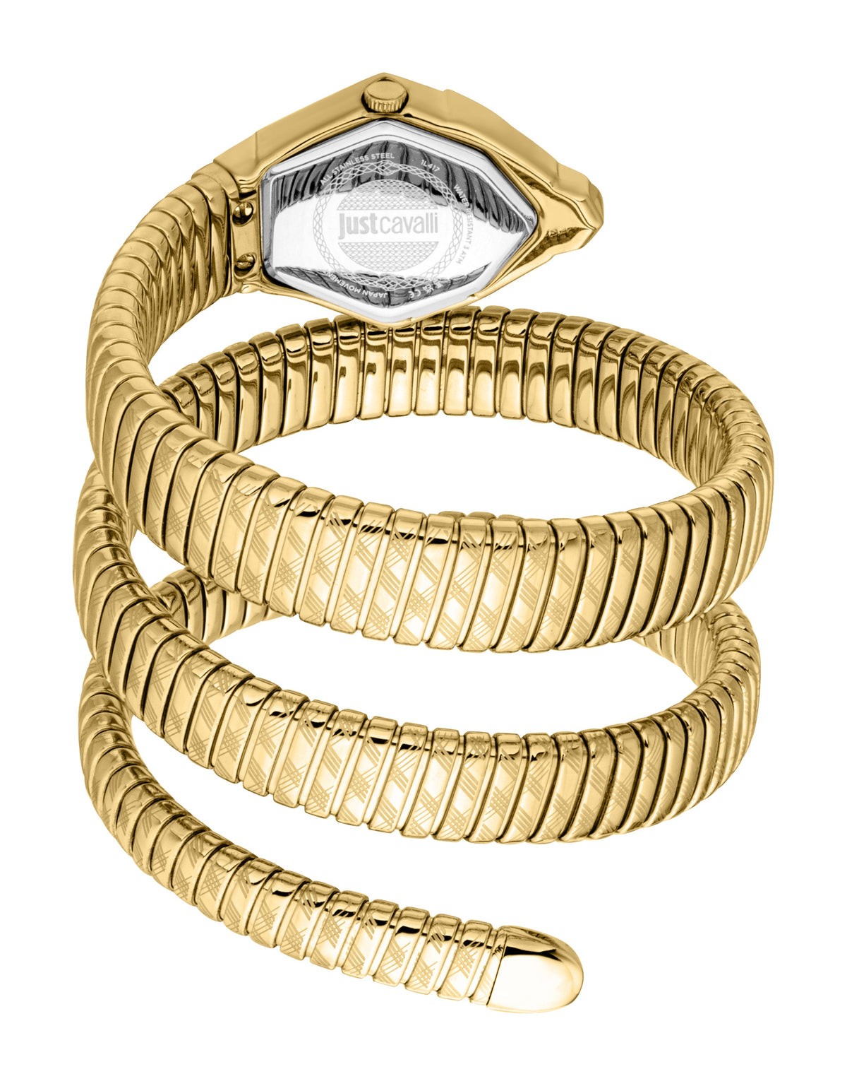 Just Cavalli Women's Snake 316L Stainless Steel Watch