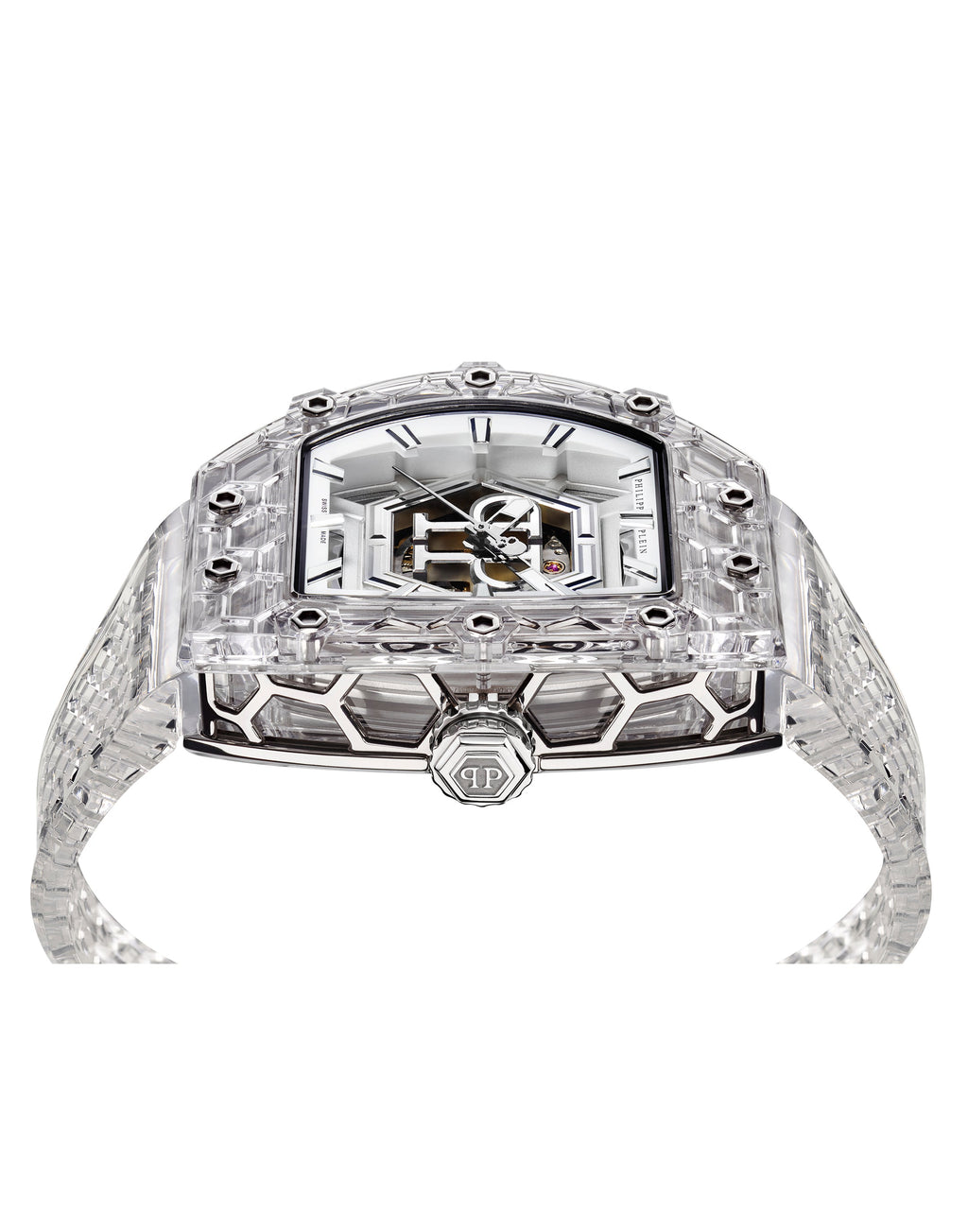Crypto King Hexagon ICE BREAKER Watch