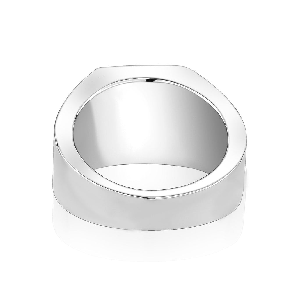 Ship Wheel Anchor Signet Ring