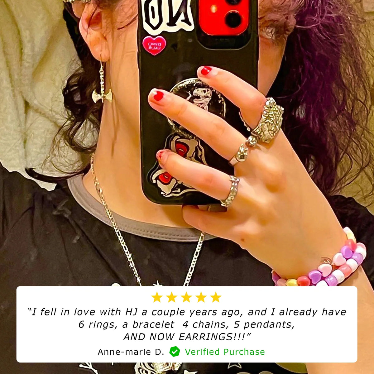 BATTLE AXE EARRING