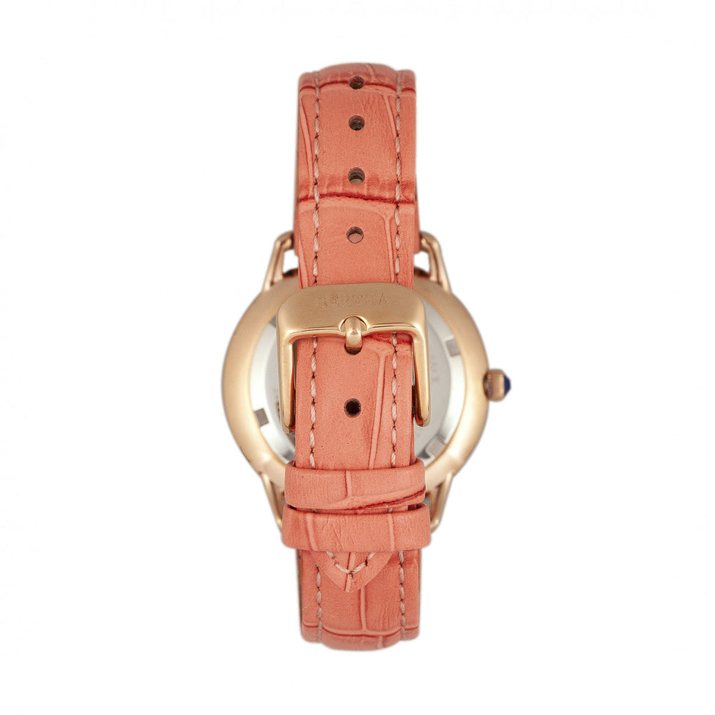 Abby Swiss Leather-Band Watch