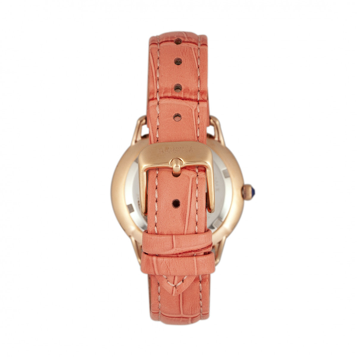 Abby Swiss Leather-Band Watch