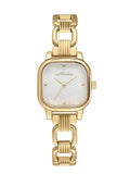 Women's Classic Square Bracelet Watch In Gold