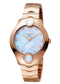 Ferre Milano  Women's White MOP Dial Stainless Steel  Watch