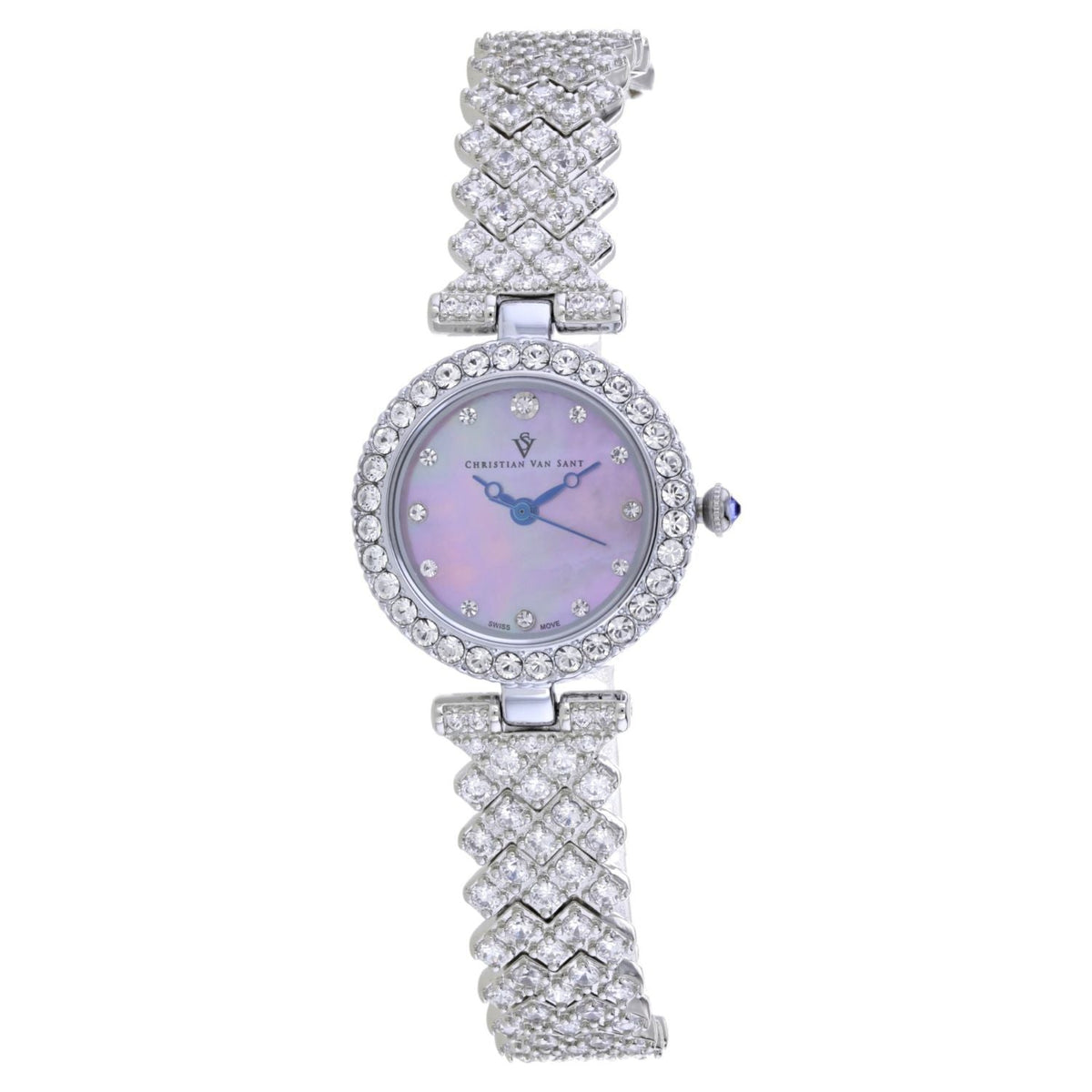 Christian Van Sant Women's Romana Pink Dial Watch