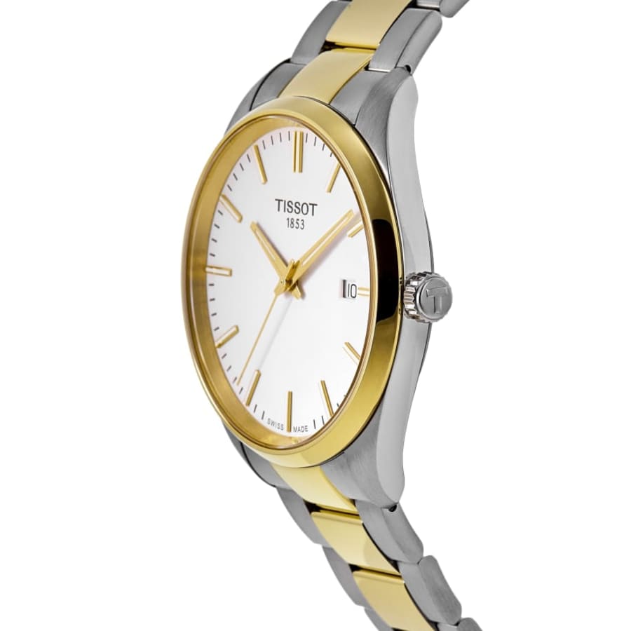 Tissot PR 100 Quartz White Dial Stainless Steel Men's Watch T150.410.22.011.00