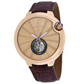 Christian Van Sant Men's Cyclone Automatic Black Round 46mm