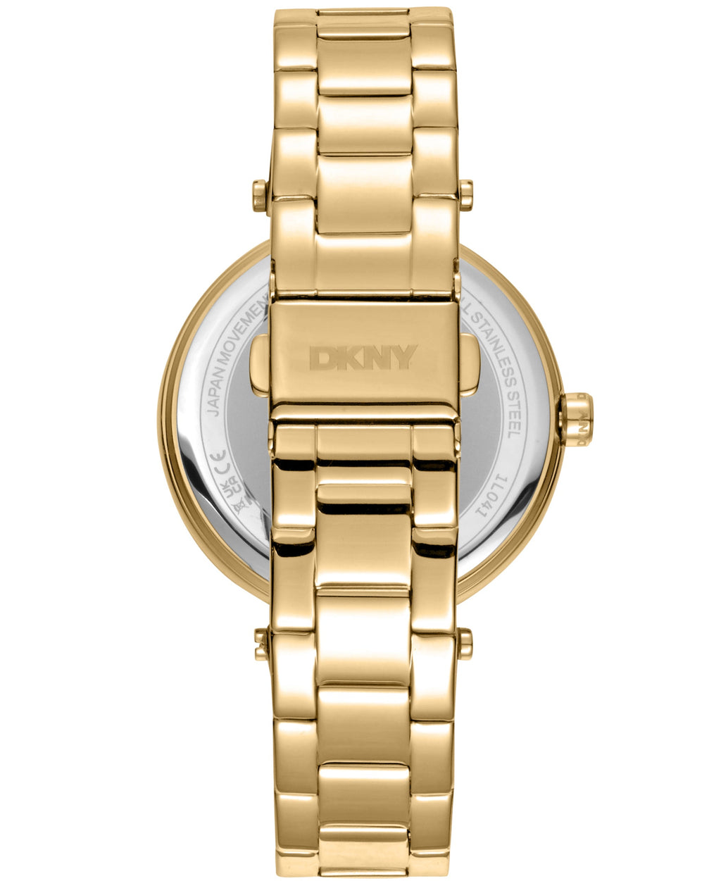 LOGO Essential Logo Silver White Dial Gold Women's Watch