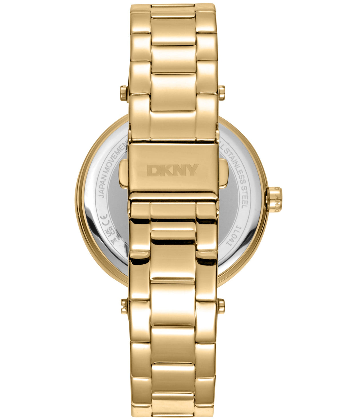 LOGO Essential Logo Silver White Dial Gold Women's Watch