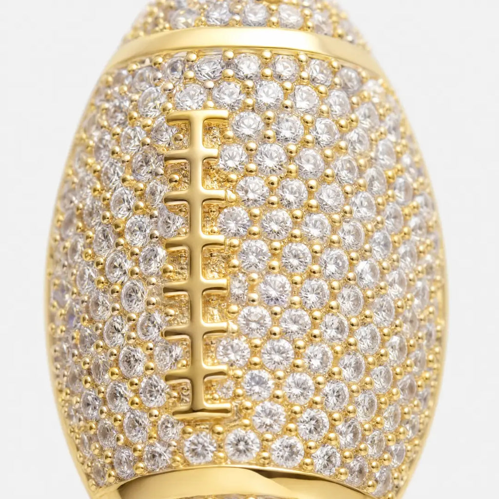 Football Pendant (Gold)