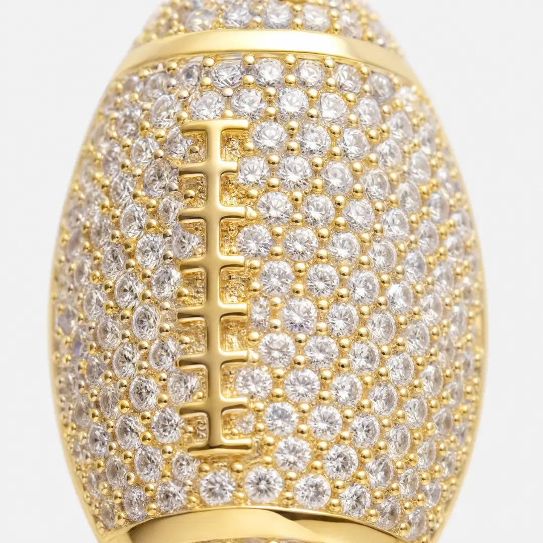 Football Pendant (Gold)