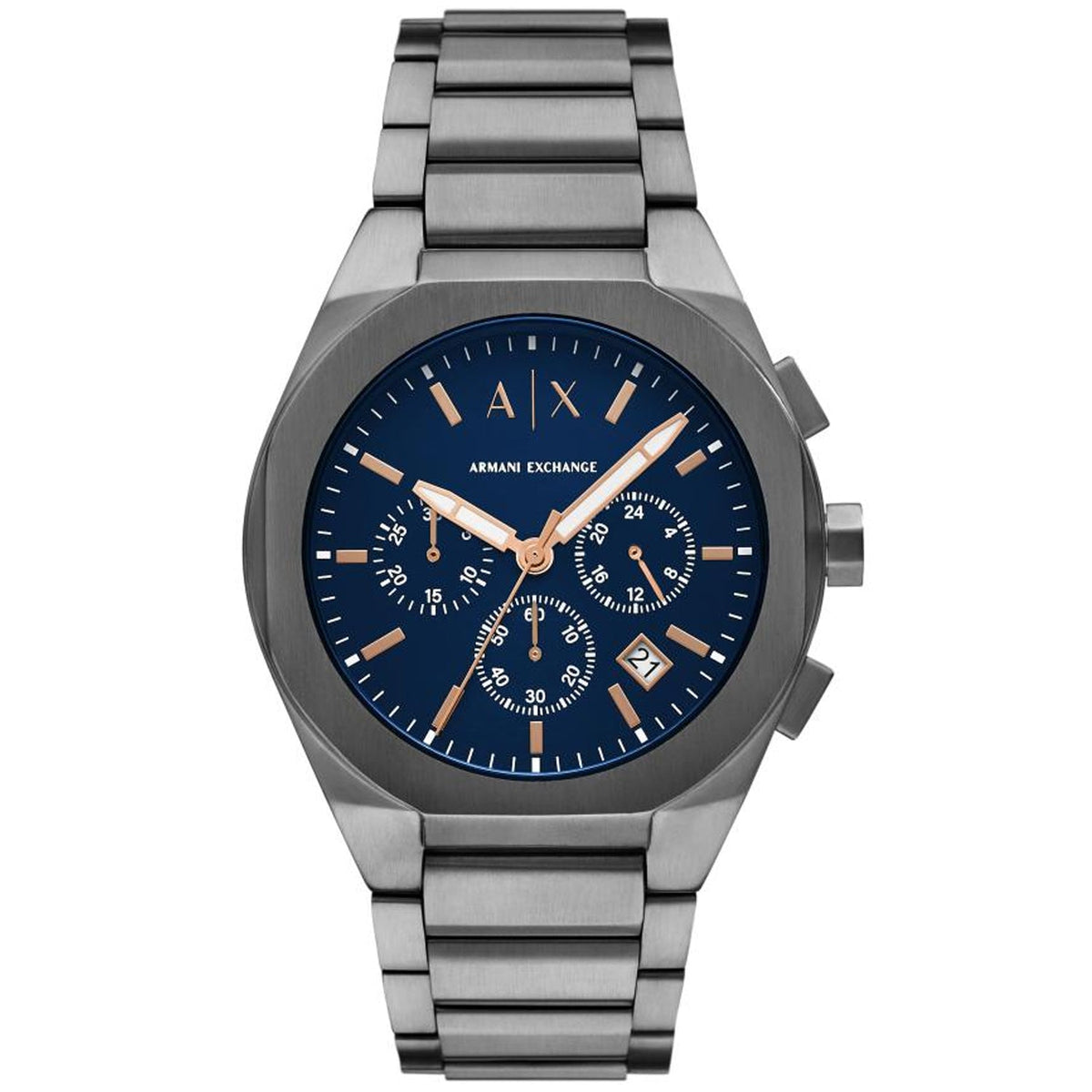 Armani Exchange Men's Rafael Blue Dial Watch