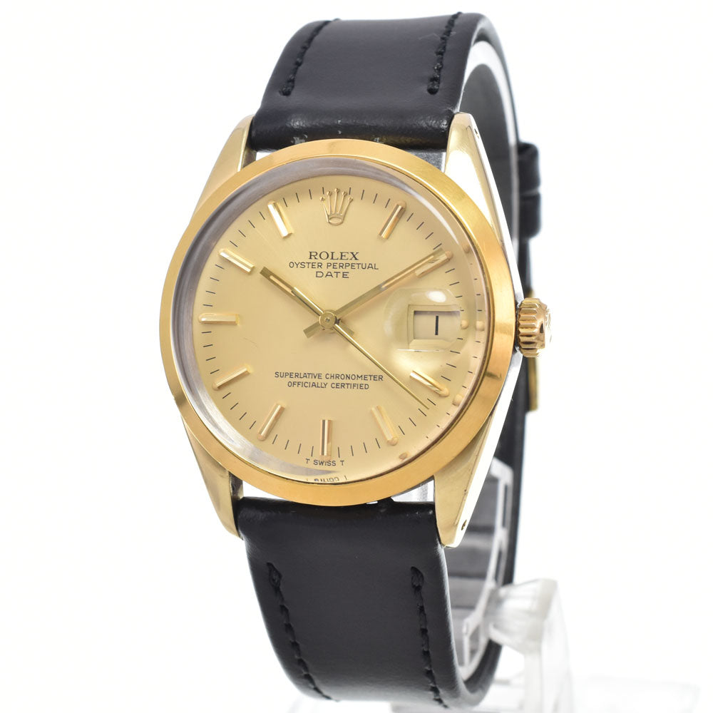 Rolex Oyster Perpetual Date Automatic Stainless Steel Watch (Pre-Owned)