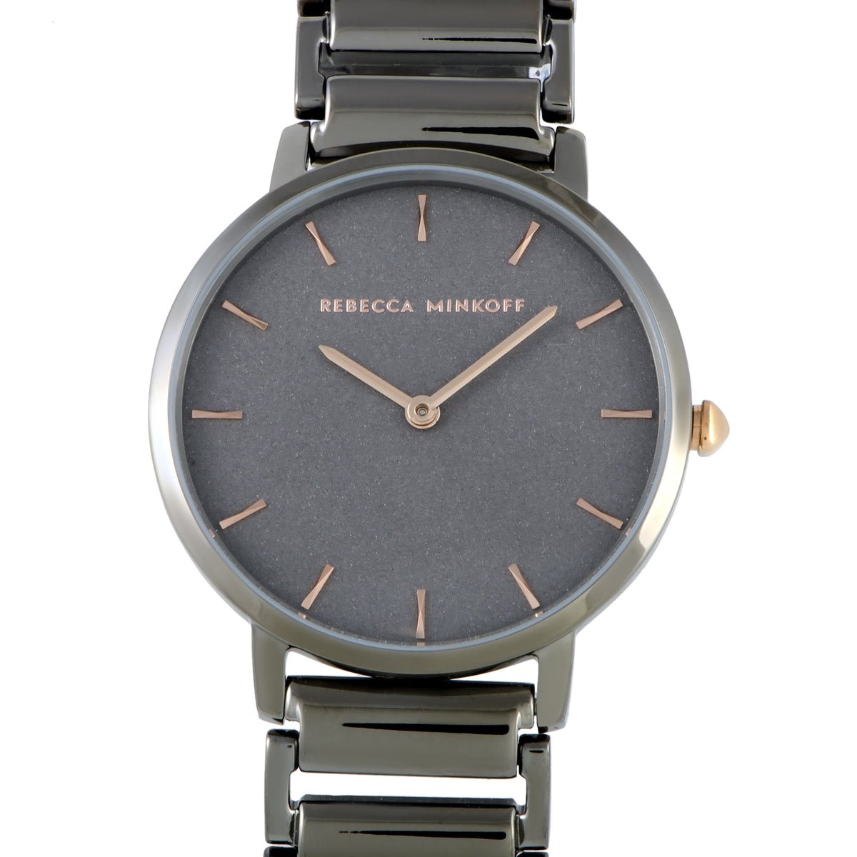 Rebecca Minkoff Major Gray Ion-Plated Watch 2200261