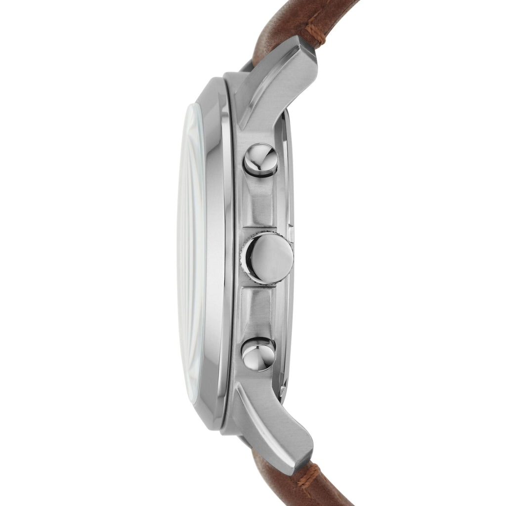 Fossil Men's Grant 44mm Chronograph, Stainless Steel Watch