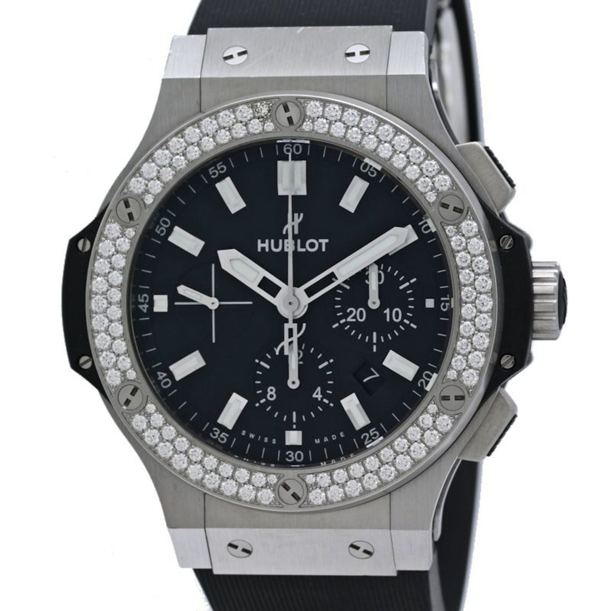 Hublot Stainless Steel Wristwatch (Pre-Owned)