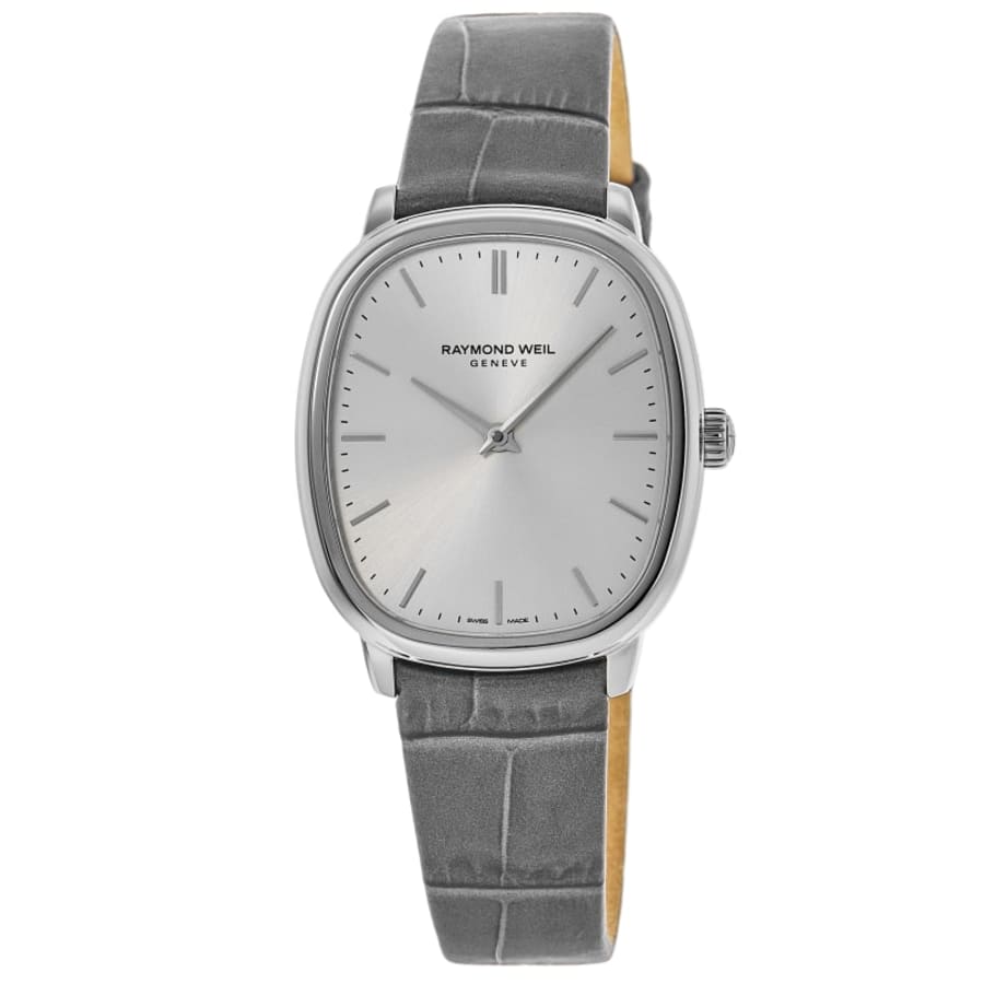 Raymond Weil Toccata Heritage Silver Dial Leather Strap Men's Watch 2280-STC-64001