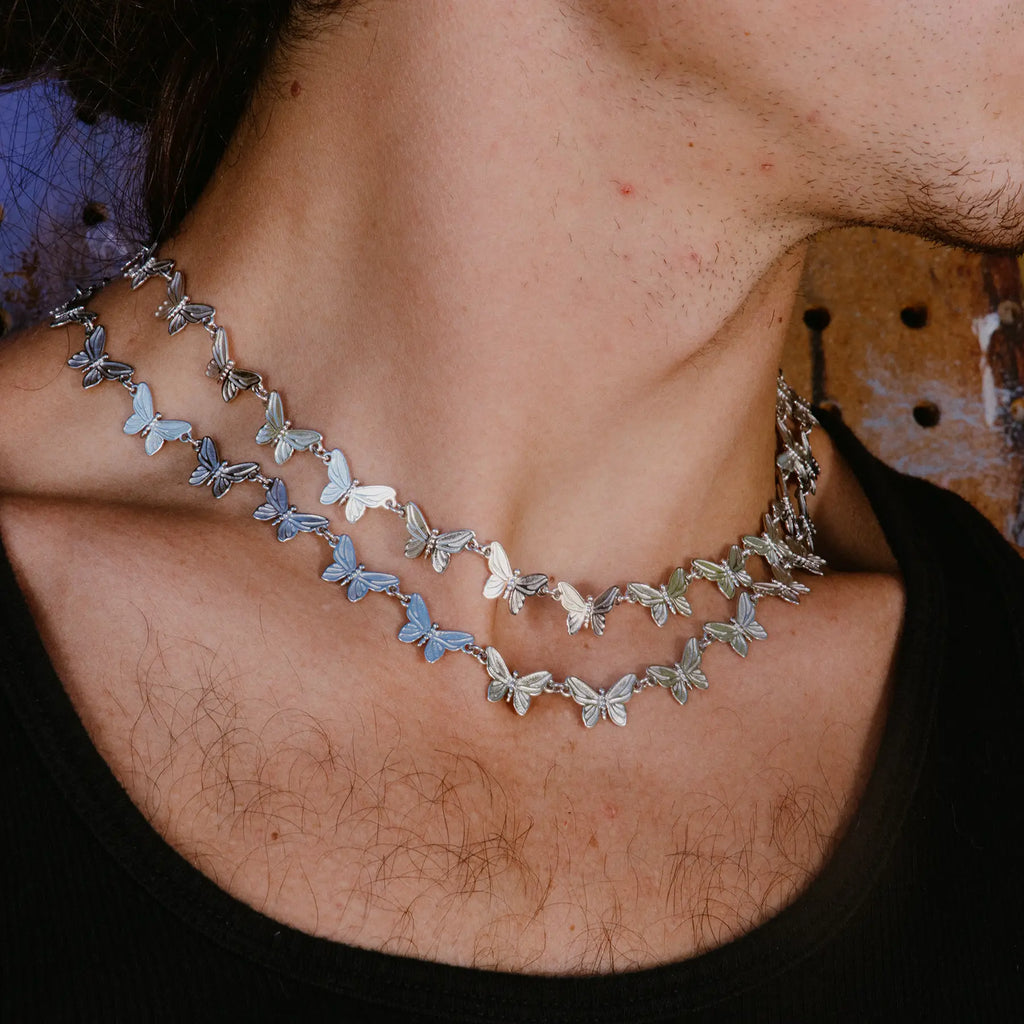 BUTTERFLY NECKLACE (ADJUSTABLE)