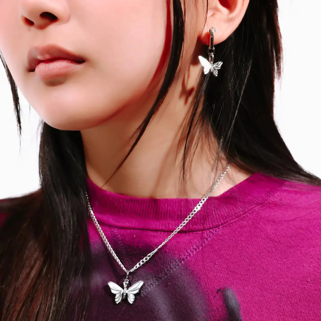 BUTTERFLY EARRING (DANGLE)