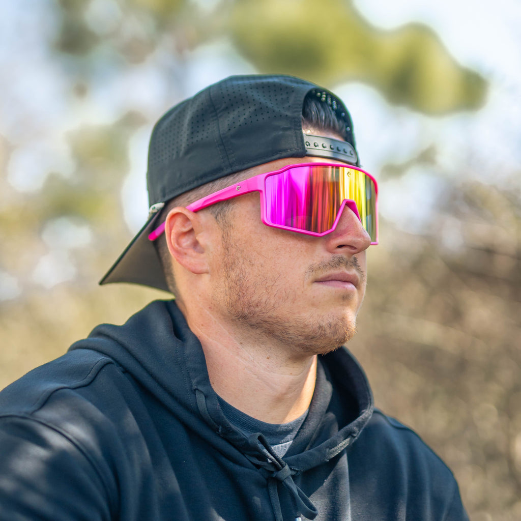 FLARE - Hyper Pink Polarized Sunglasses