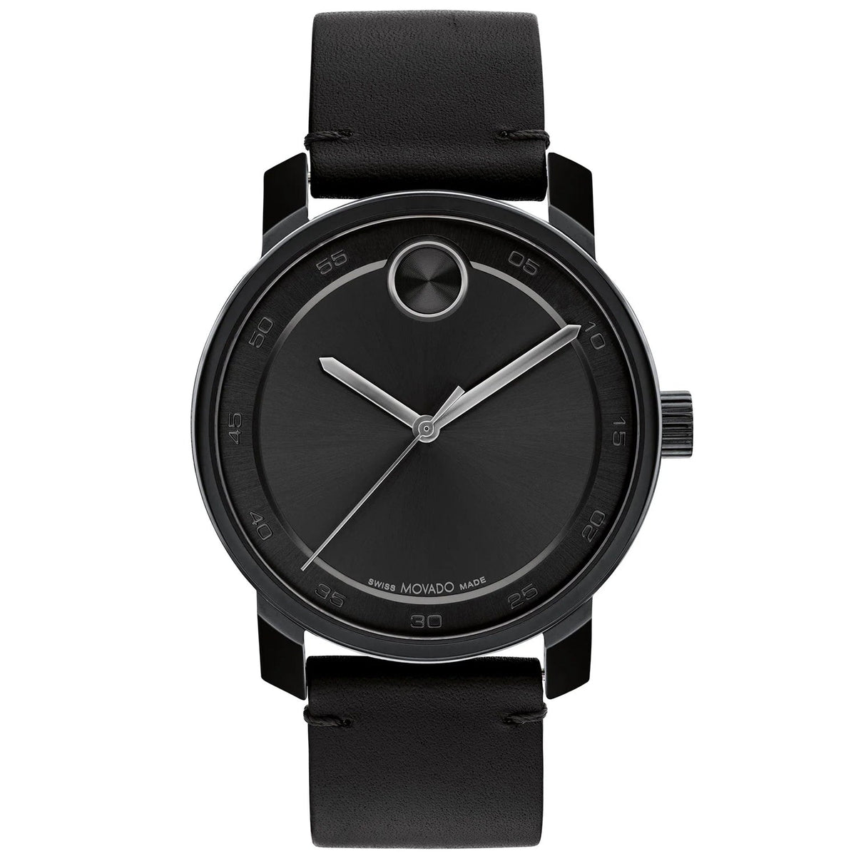 Movado Men's Bold Black Dial Watch