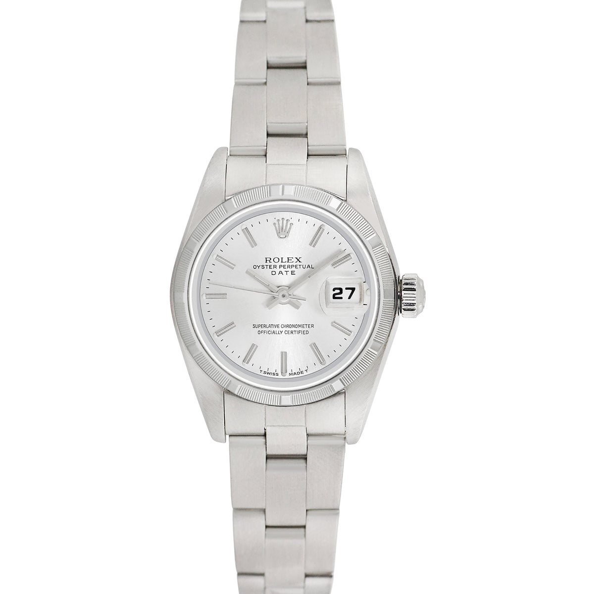 Pre-owned Rolex Ladies Date
